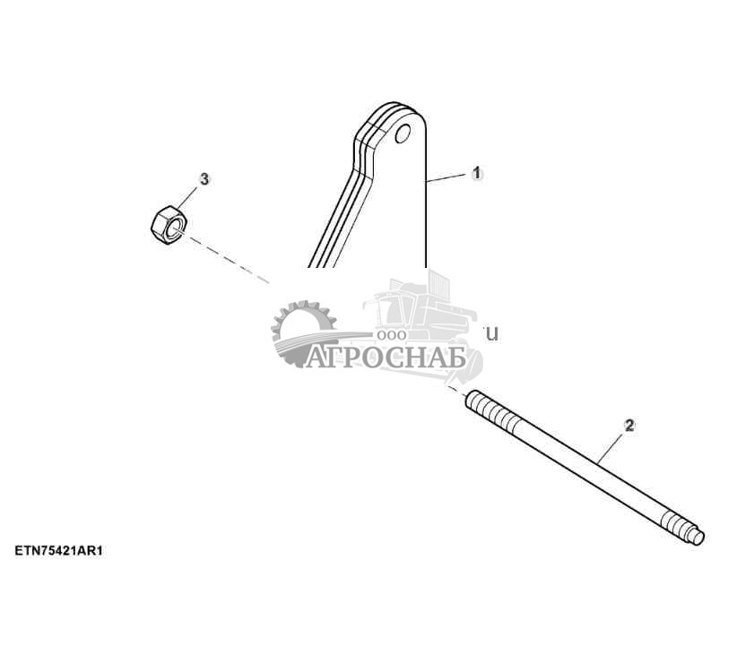 Торцевая крышка, позиция I, левая 